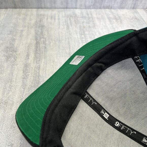 San Jose Sharks Wave Spell Out NHL Hockey Hat New Era Snapback Baseball Cap - Picture 11 of 11